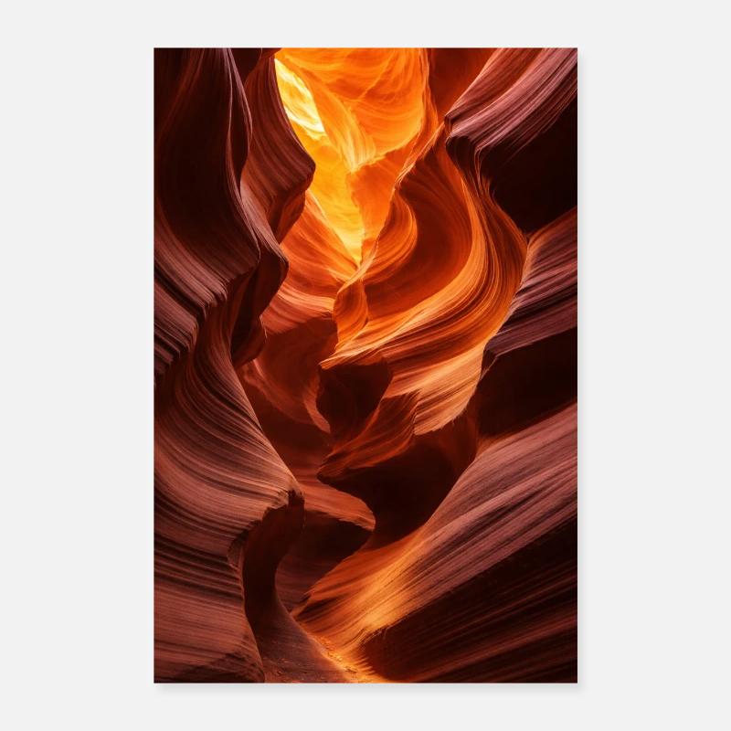 Orange Gap Light Poster 40x60 cm