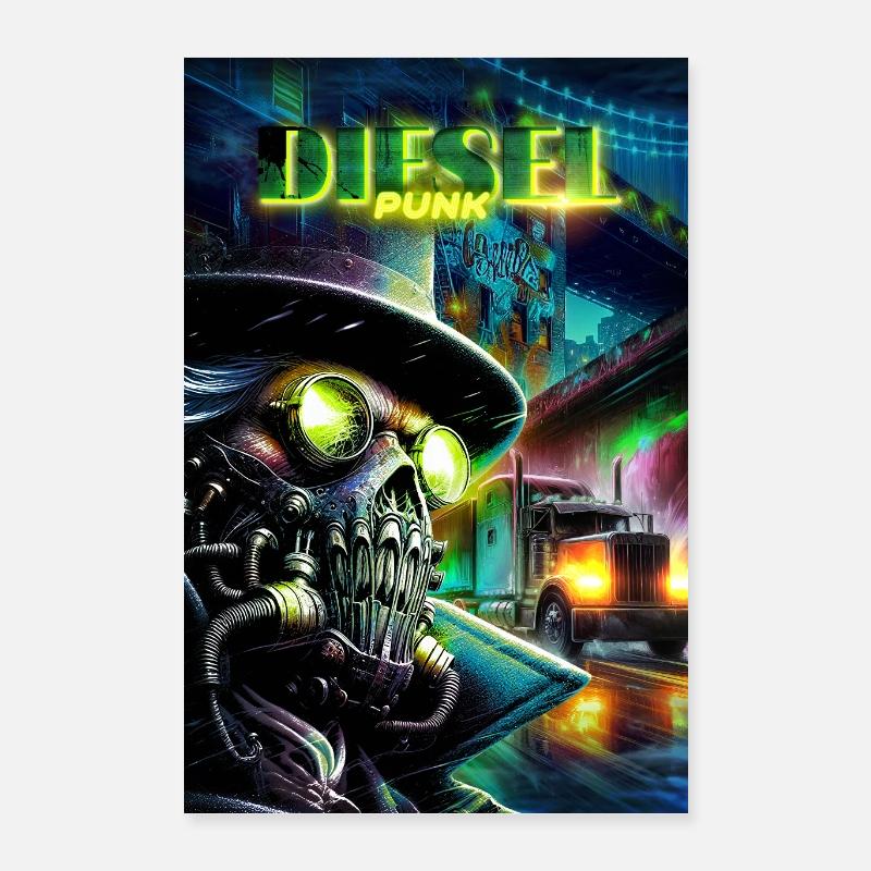 Diesel Punk Poster 40 x 60 cm