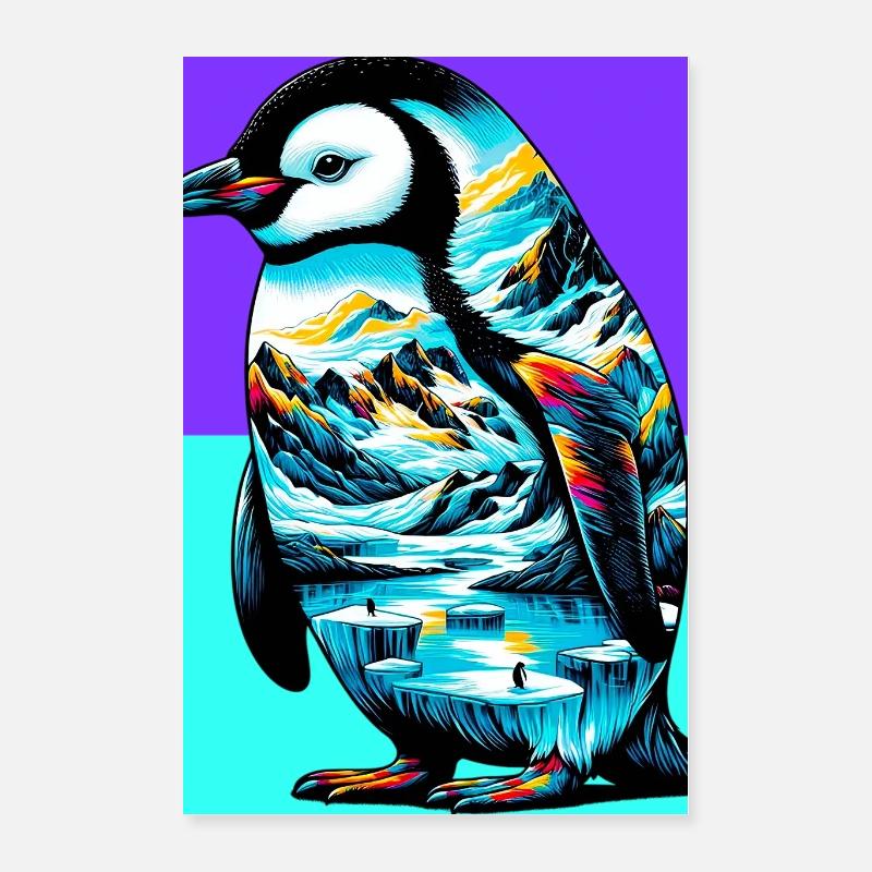 penguin Poster 16" x 24" (40x60 cm)