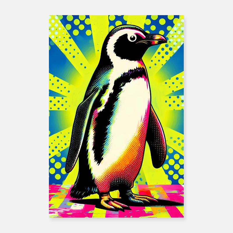 pingouin Poster 40 x 60 cm