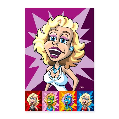 MM Comic Pop Art Collage II - Poster 40x60 cm
