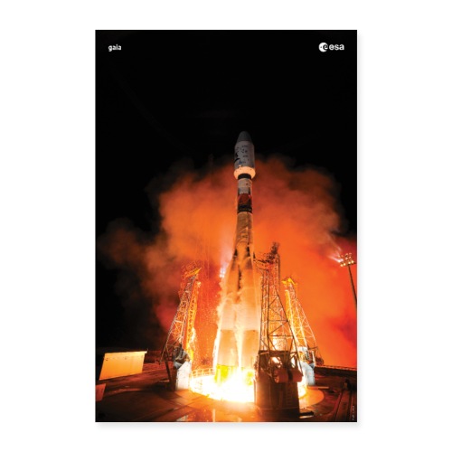 Gaia - Launch - Póster 40x60 cm