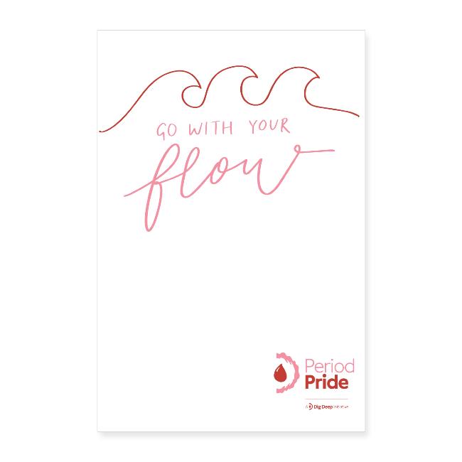 Tall Go With Your Flow Print