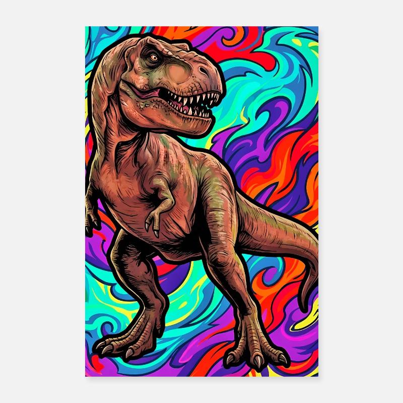 Dinosaurier Poster 40x60 cm