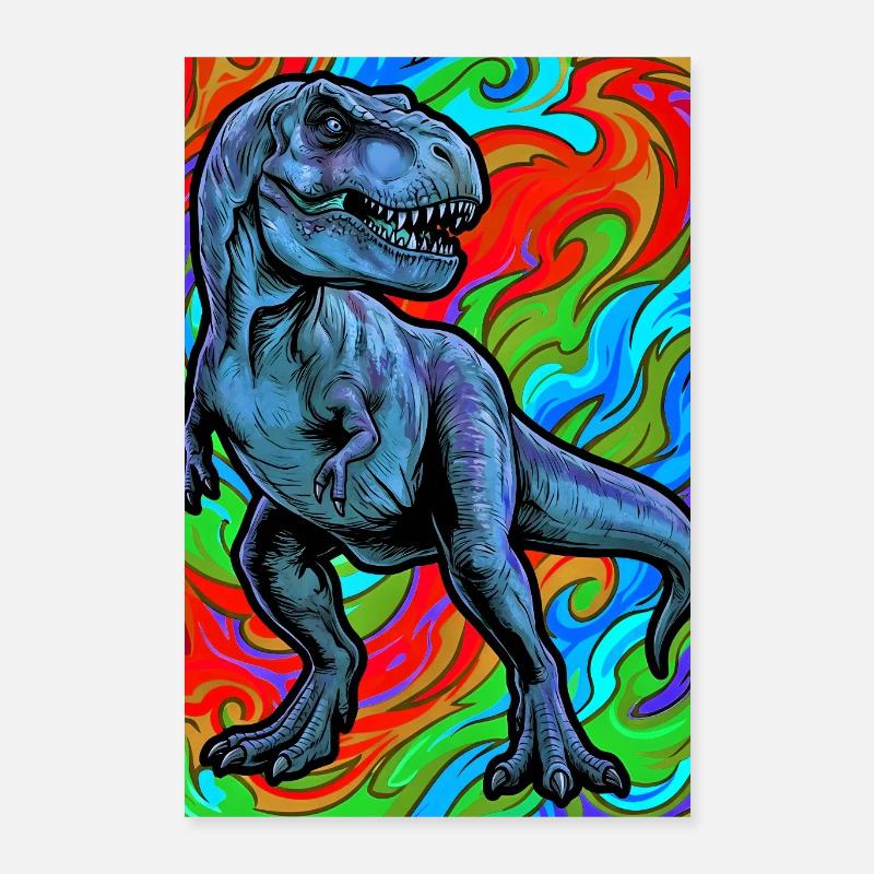 dinosaure Poster 40 x 60 cm