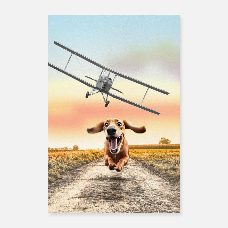 North by Northwest Poster 40x60 cm