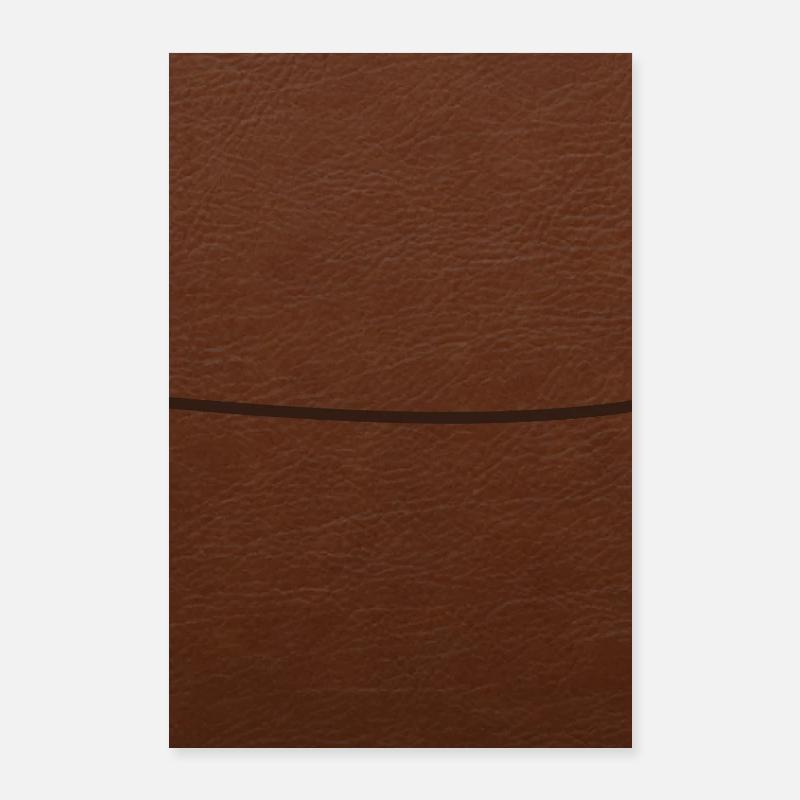 Journal en cuir Poster 40 x 60 cm