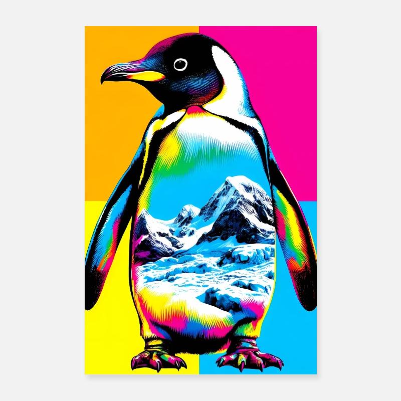 penguin Poster 16" x 24" (40x60 cm)