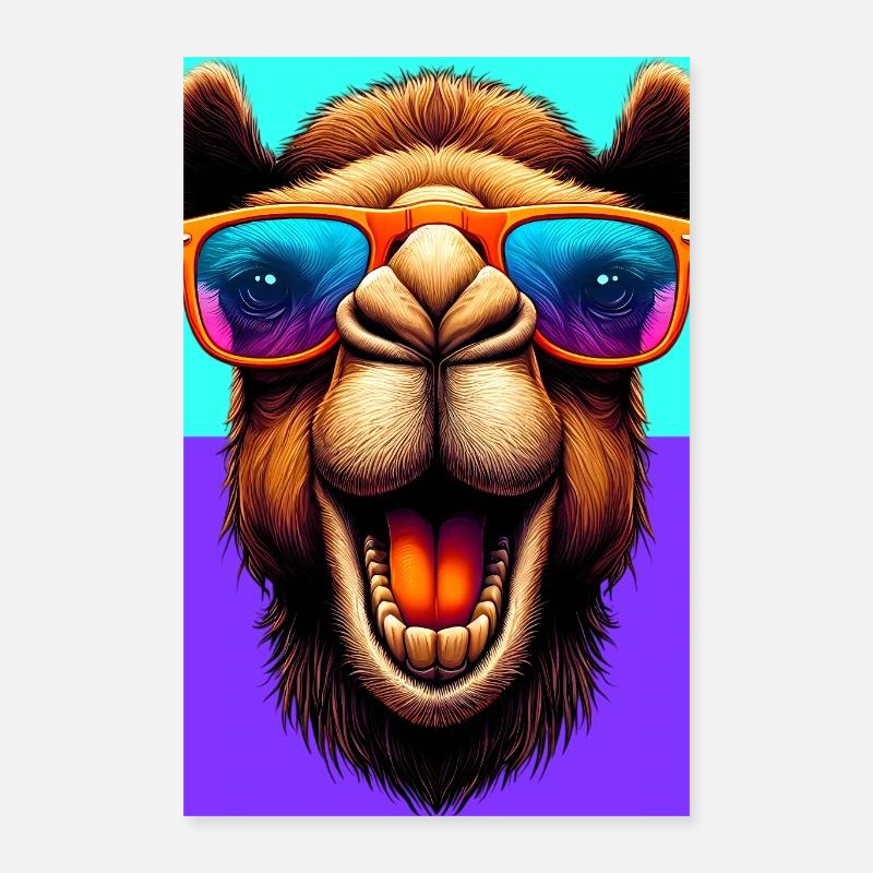 Kamel Poster 40x60 cm