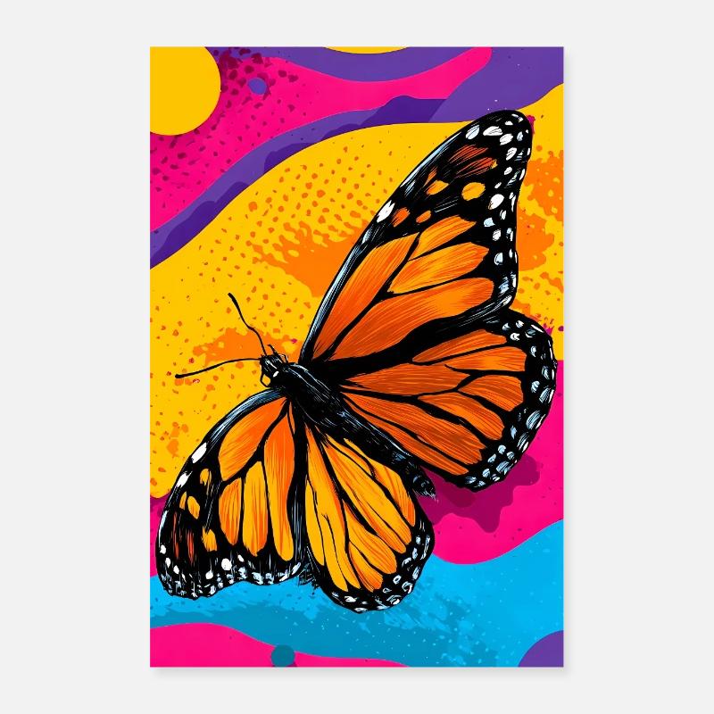 Schmetterling Poster 40x60 cm