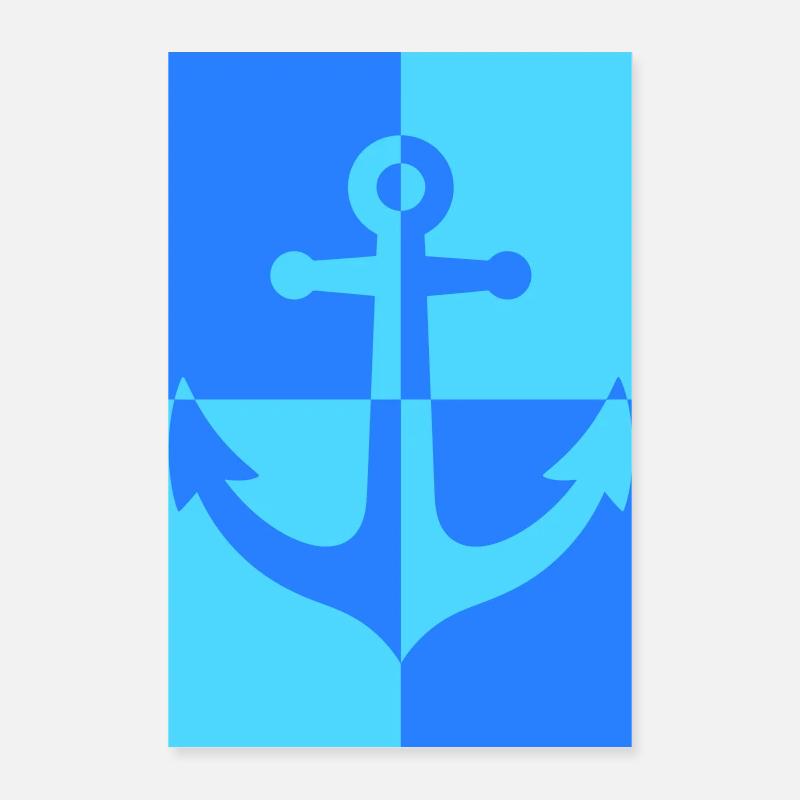 Anchor Poster 16" x 24" (40x60 cm)