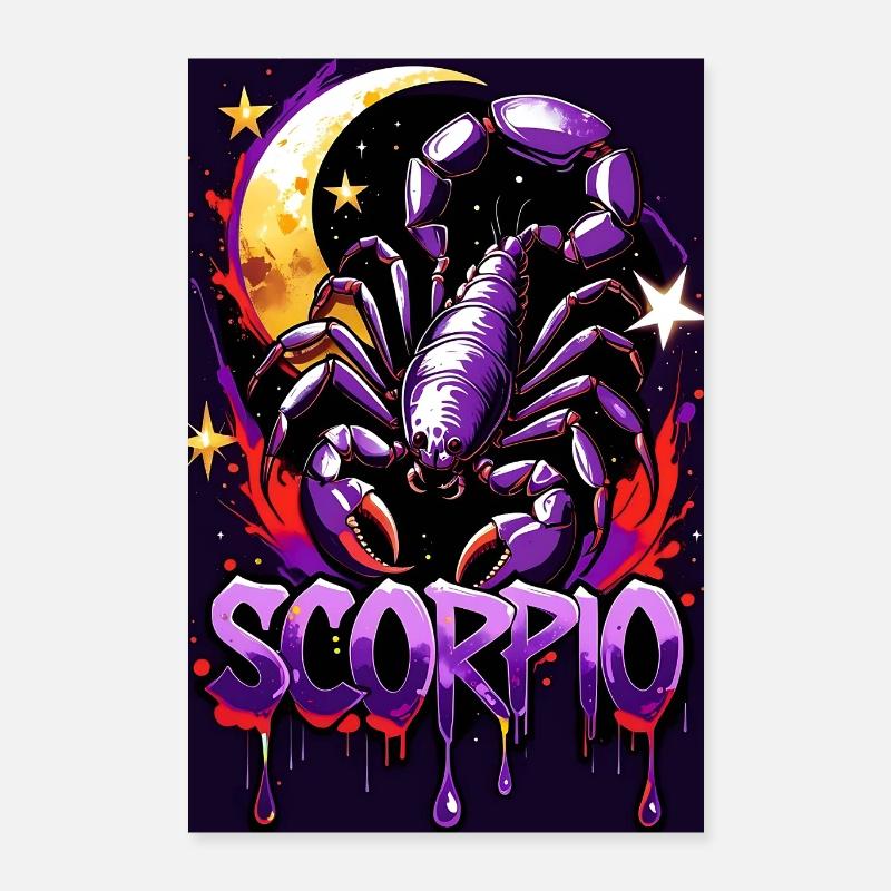 Scorpio Poster 16" x 24" (40x60 cm)