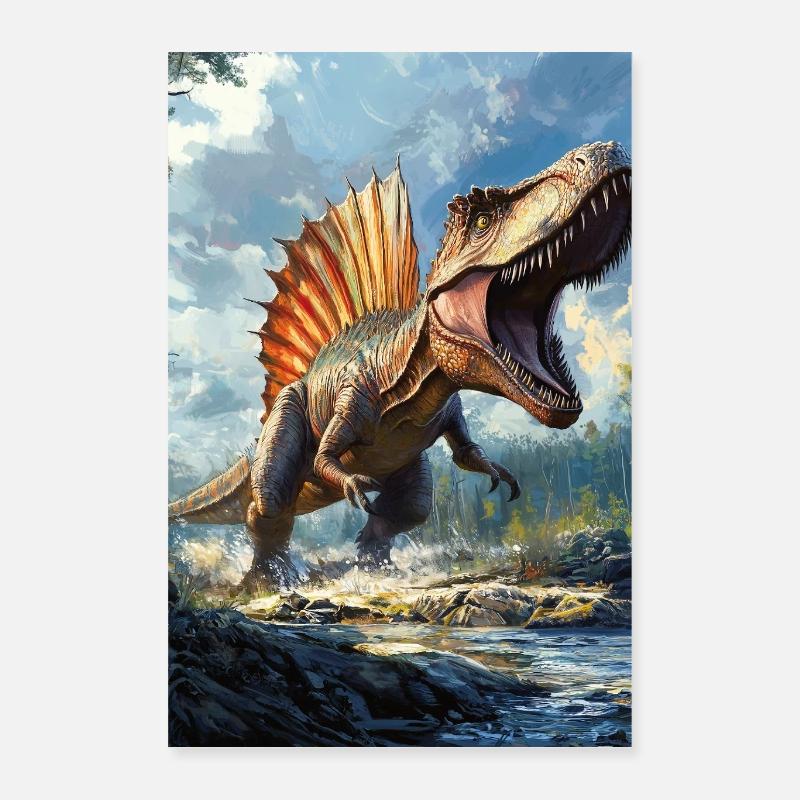 Spinosaurus Poster 16" x 24" (40x60 cm)