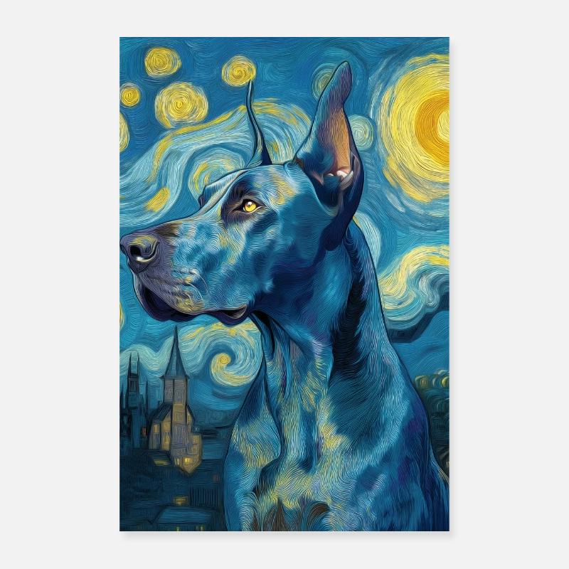 Great Dane Poster 16" x 24" (40x60 cm)