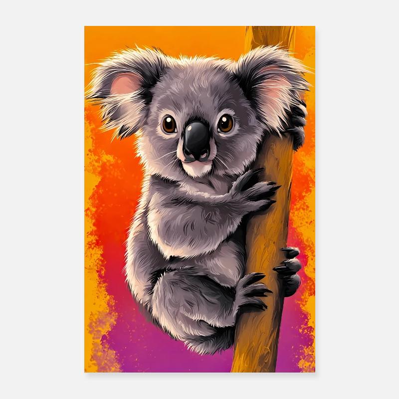Koala Poster 40 x 60 cm