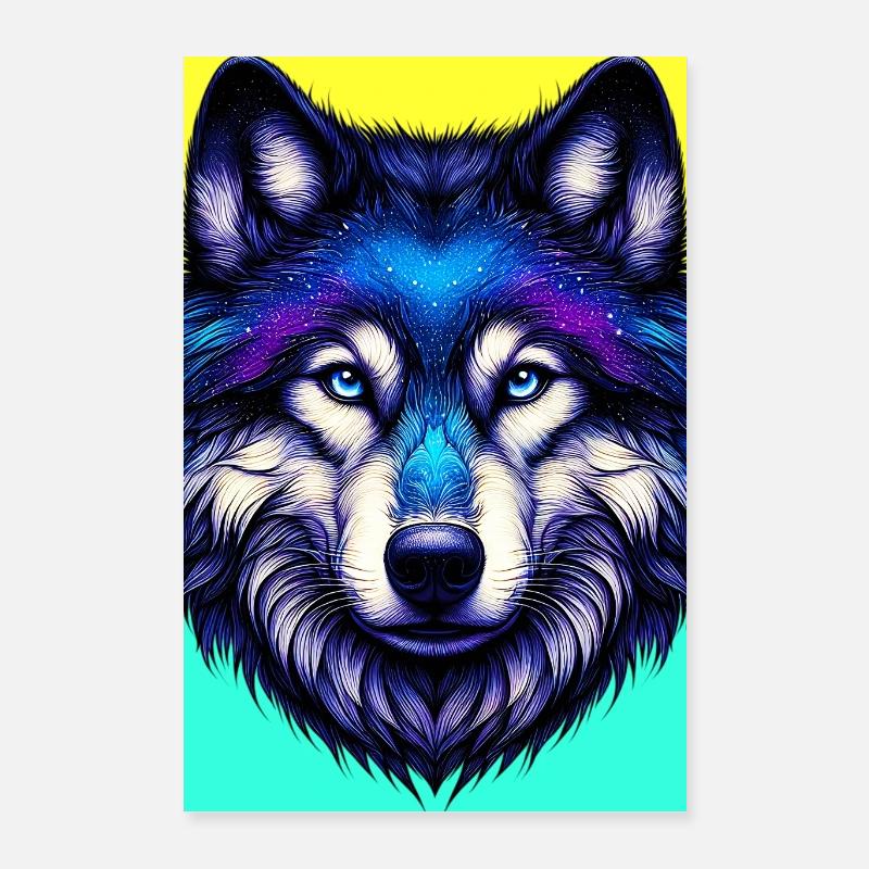 Wolf Poster 40x60 cm
