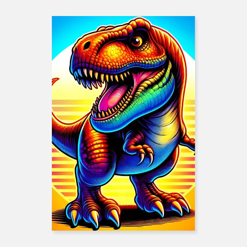 Dinosaurier Poster 40x60 cm
