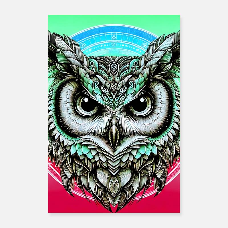 owl Poster 16" x 24" (40x60 cm)