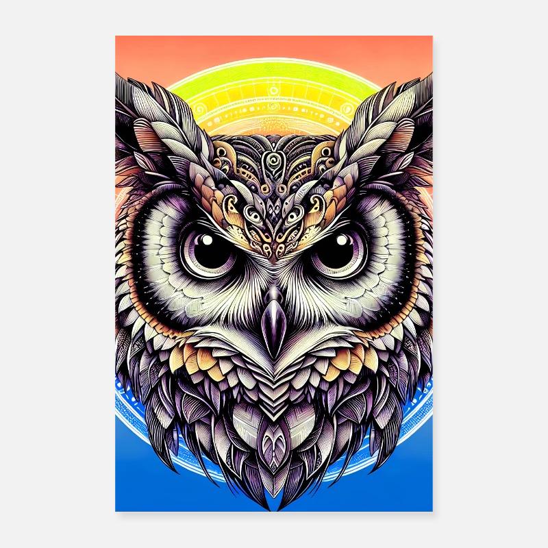 owl Poster 16" x 24" (40x60 cm)