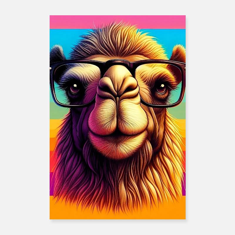 camel Poster 16" x 24" (40x60 cm)