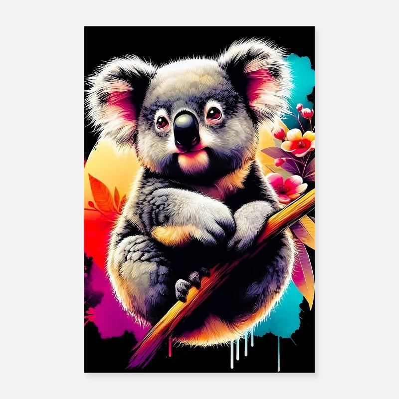 Koala Poster 40 x 60 cm