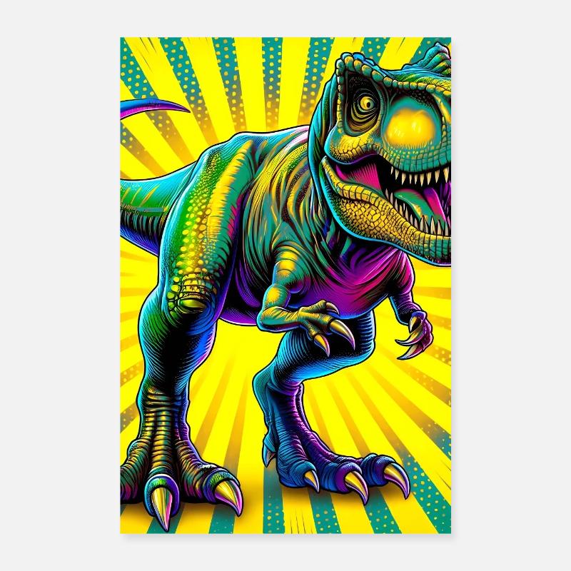 Dinosaurier Poster 40x60 cm