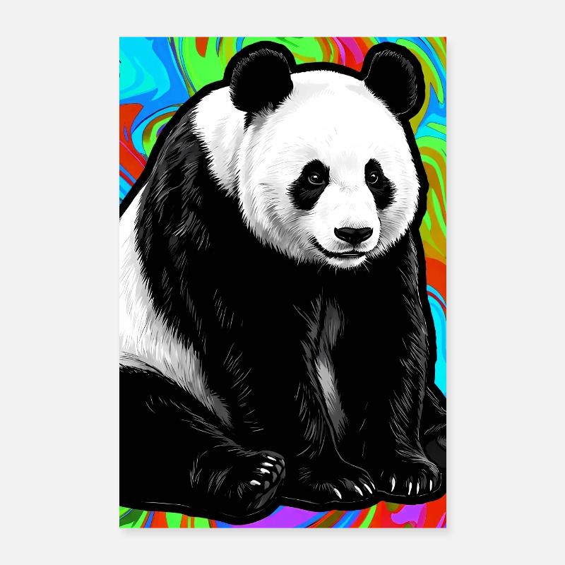 panda Poster 40 x 60 cm
