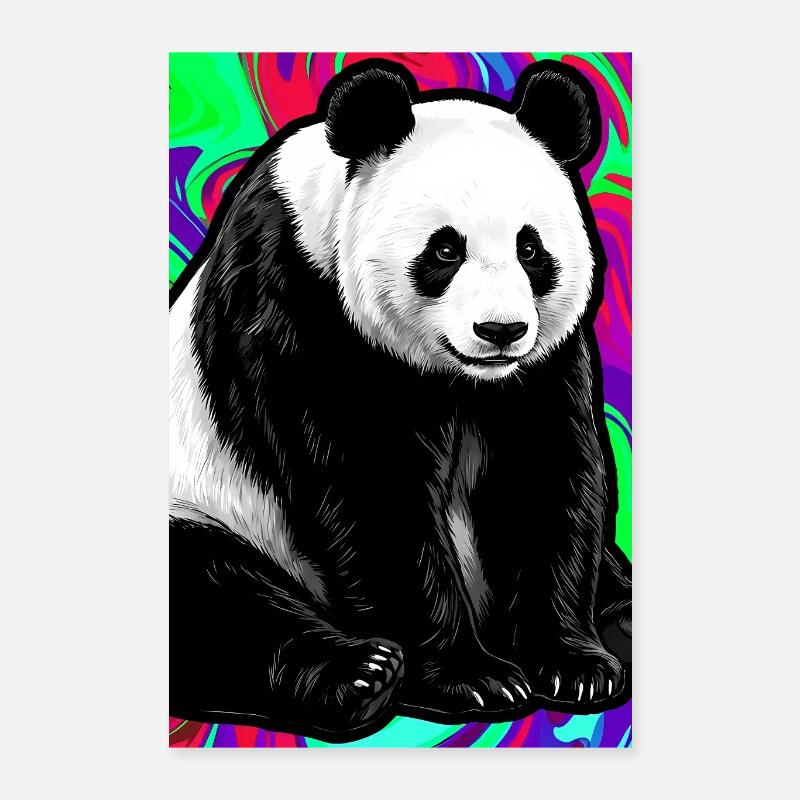 Panda Poster 40x60 cm