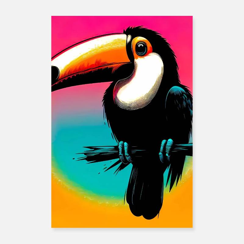 toucan Poster 40 x 60 cm