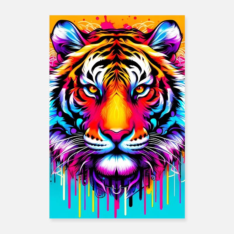 tiger Poster 16" x 24" (40x60 cm)