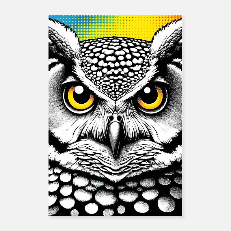 owl Poster 16" x 24" (40x60 cm)