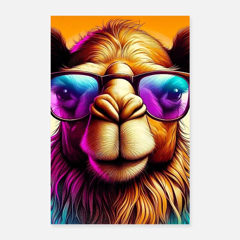 camel Poster 16" x 24" (40x60 cm)