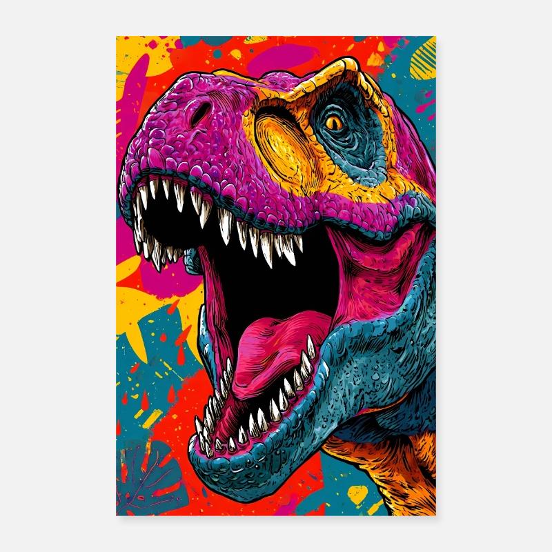 dinosaur Poster 16" x 24" (40x60 cm)