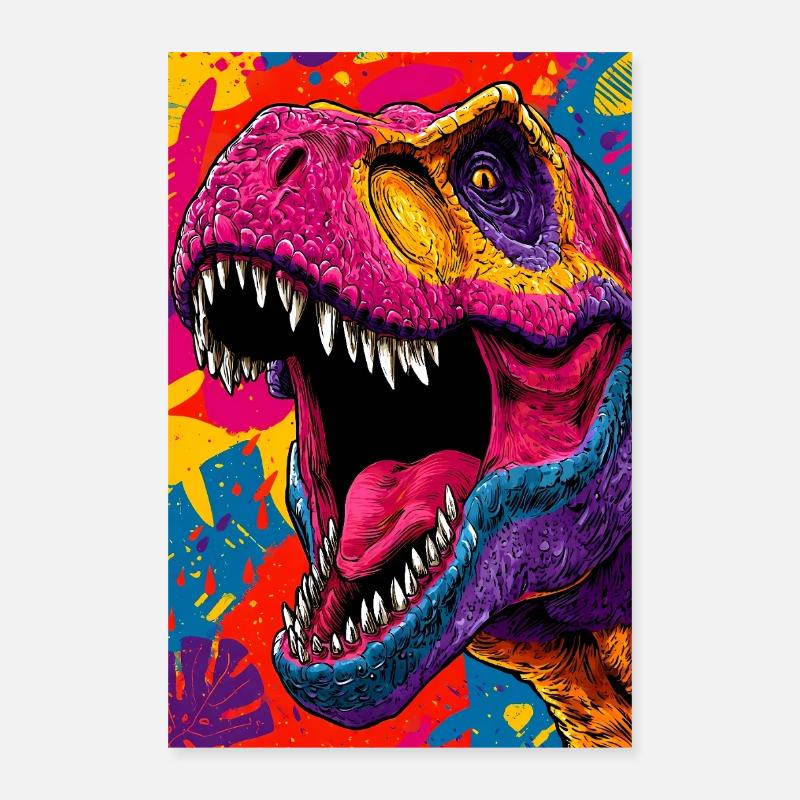 Dinosaurier Poster 40x60 cm