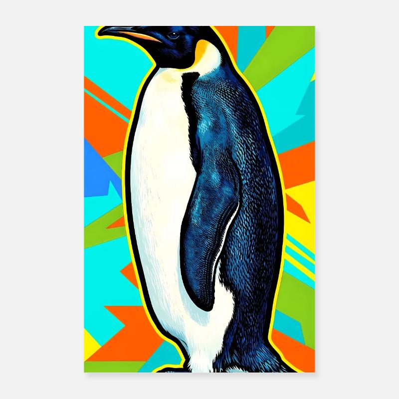 pingouin Poster 40 x 60 cm