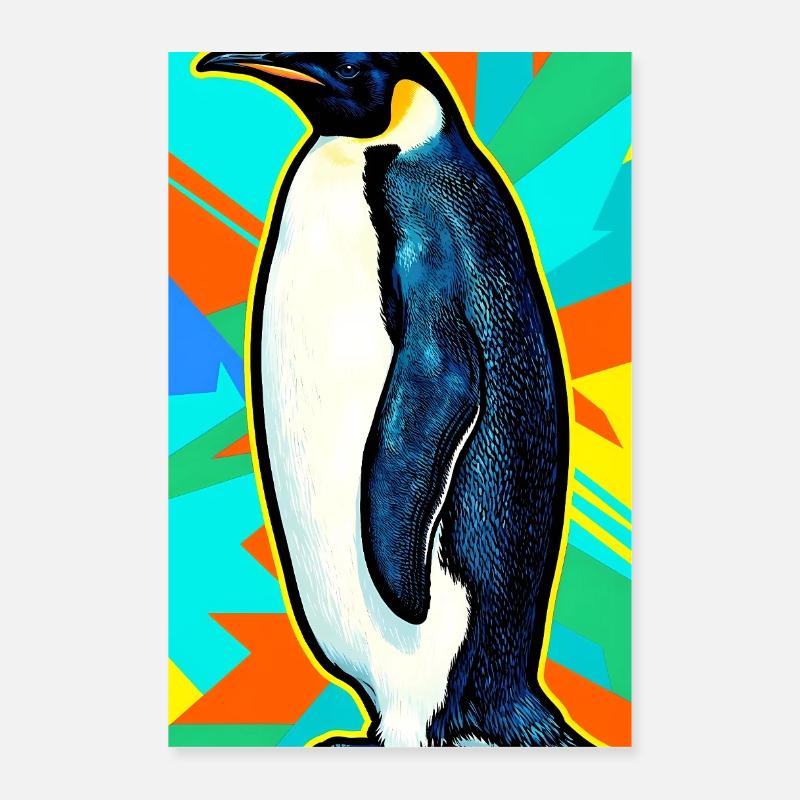 Pinguin Poster 40x60 cm