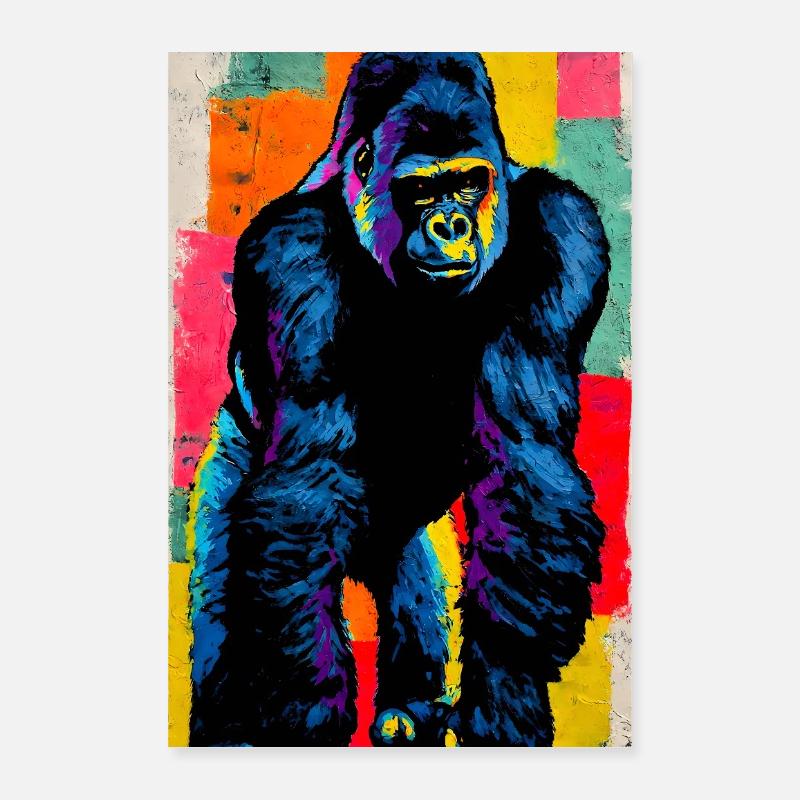 Gorilla Poster 40x60 cm