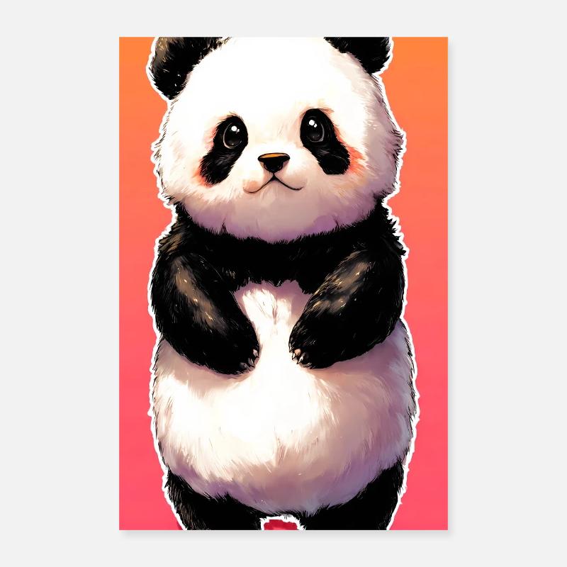 Panda Poster 40x60 cm