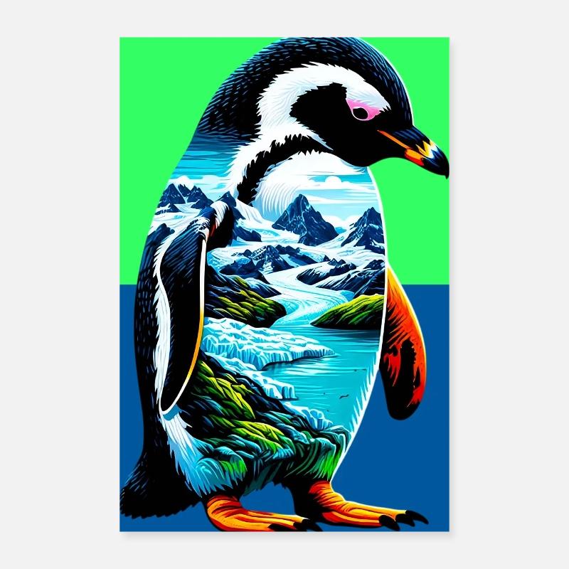 penguin Poster 16" x 24" (40x60 cm)
