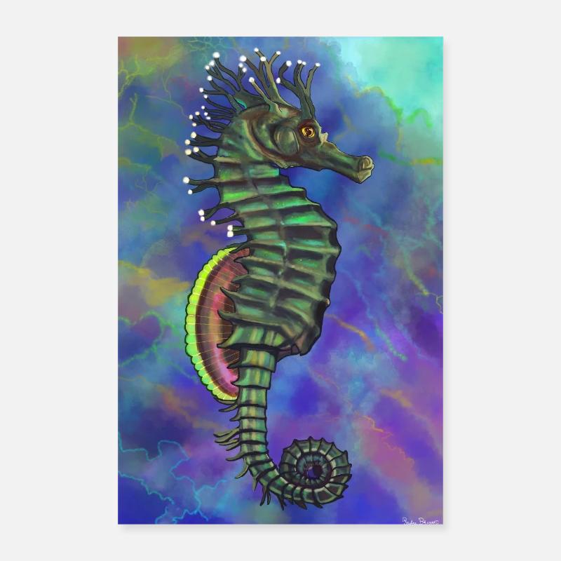 hippocampe Poster 40 x 60 cm