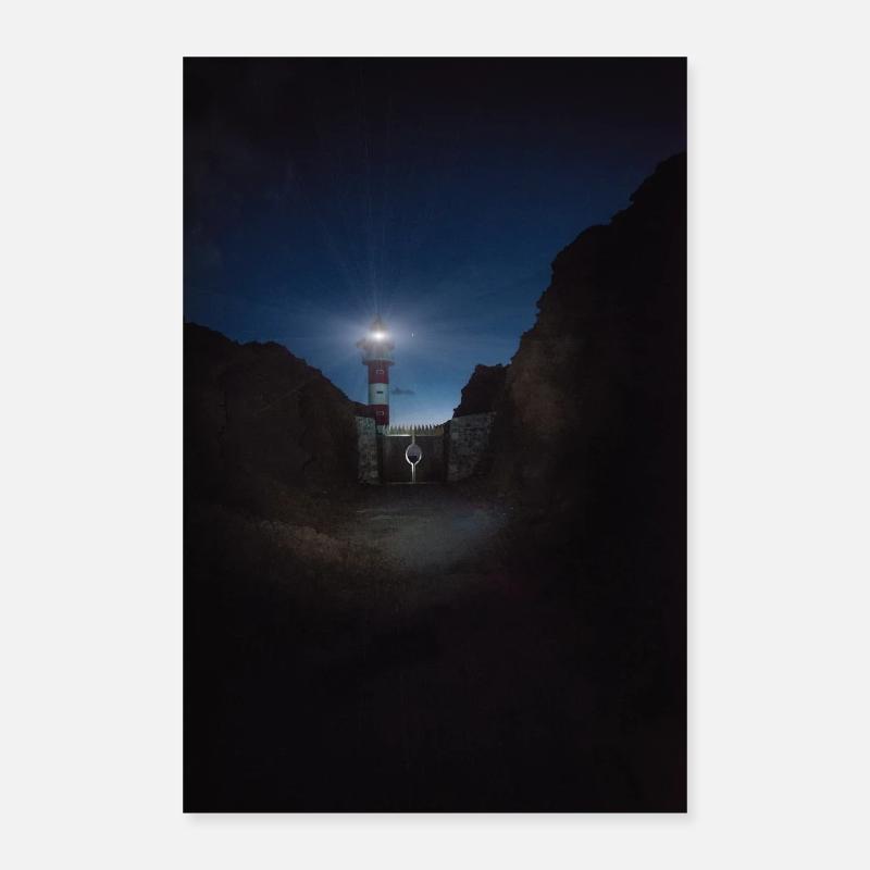 Leuchtturm Poster 40x60 cm
