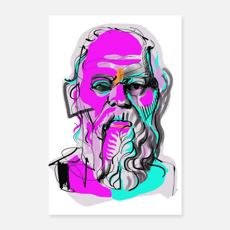 Socrate Poster 40 x 60 cm