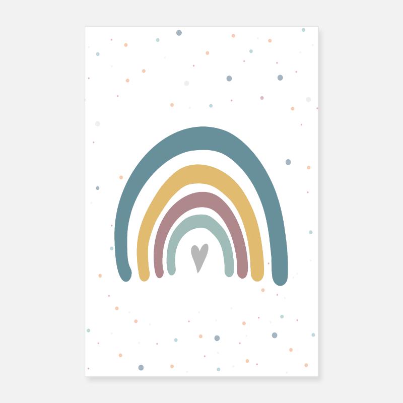Regenbogen Poster Poster 40x60 cm
