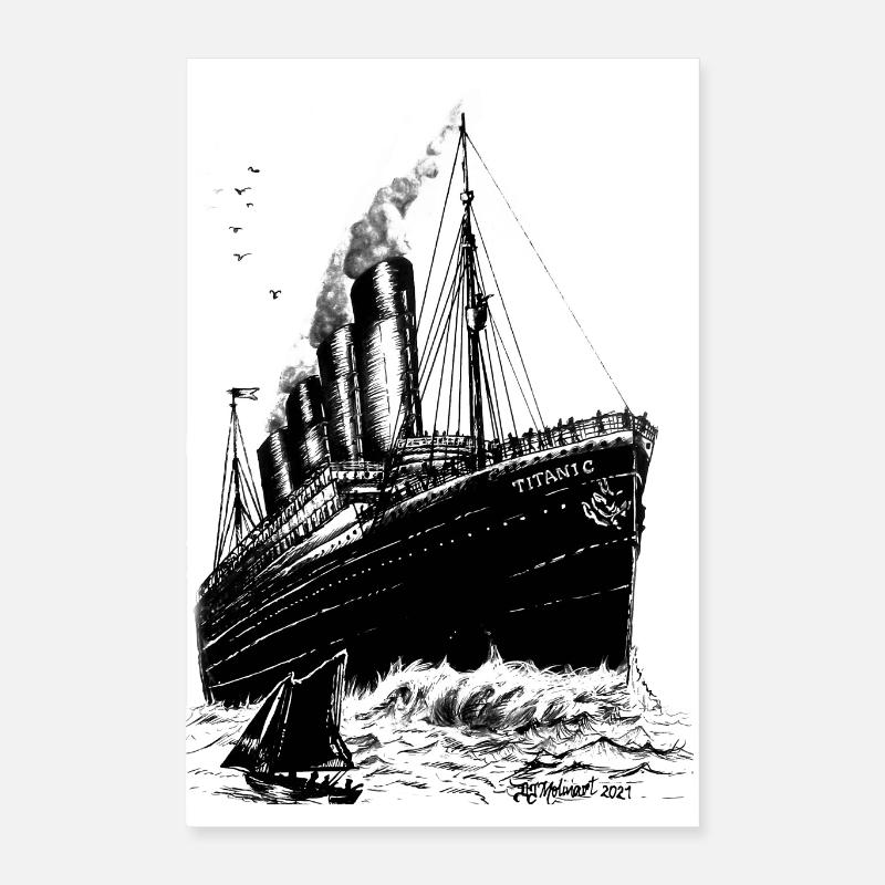 Titanesque Poster 40 x 60 cm