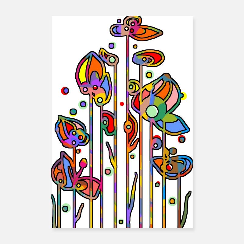 Blumen Poster 40x60 cm