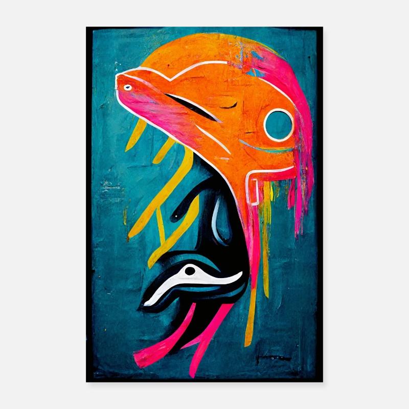 The Dolphin Poster 40x60 cm