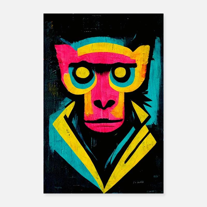 The Monkey Poster 40x60 cm