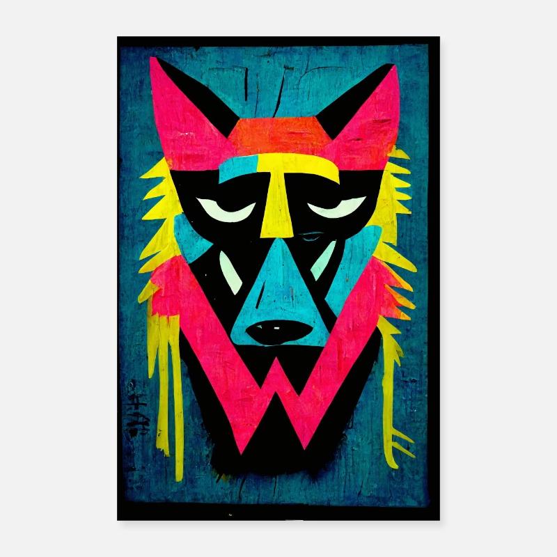 The Wolf Poster 40x60 cm