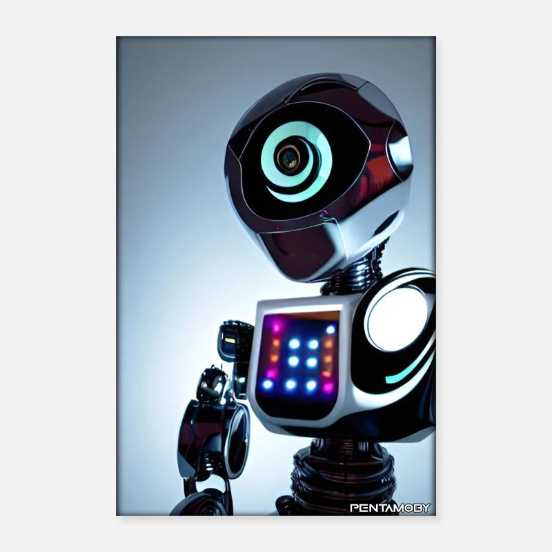 Roboter Zukunft Technik Wissenschaft Android Poster 40x60 cm