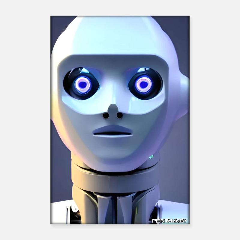 Roboter Zukunft Technik Wissenschaft Android Poster 40x60 cm